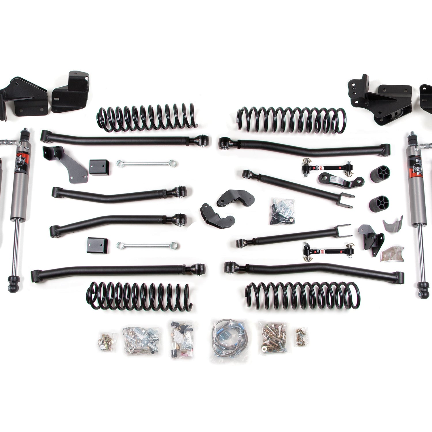 4.5-Inch Lift Kit - Long Arm for 2007-2018 Jeep Wrangler JK 4-Door