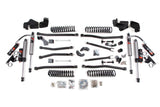 5.5-Inch Lift Kit - Long Arm for 2007-2018 Jeep Wrangler JK 2-Door - Fixed Links