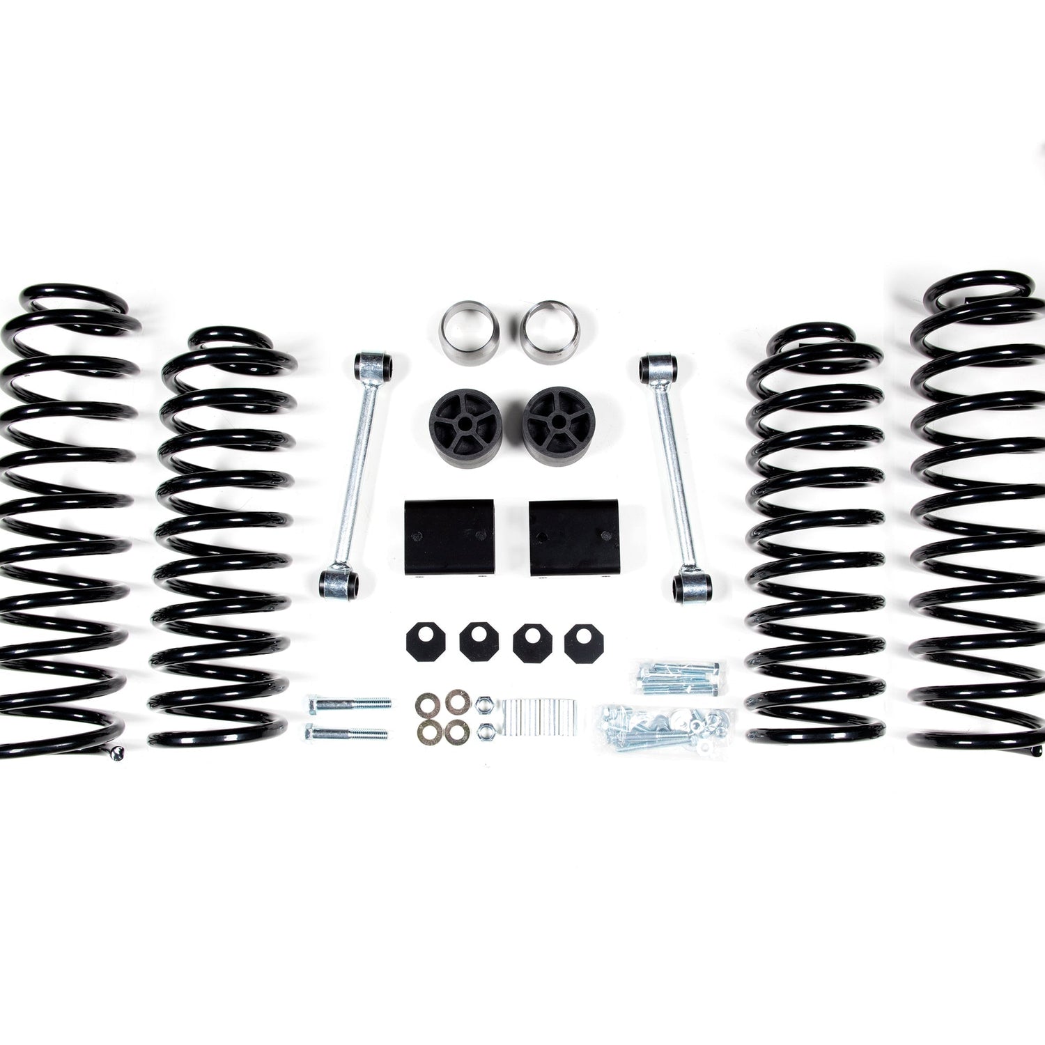 2-Inch Lift Kit - Coil Spring for 2012-2018 Jeep Wrangler JK 4-Door - FOX 2.0 Performance Series
