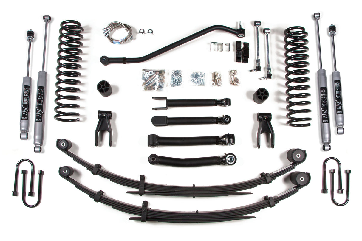 4.5-Inch Lift Kit for 1984-2001 Jeep Cherokee XJ - Dana 35