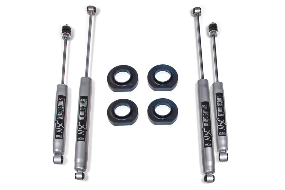 0.75-Inch Lift Kit for 1993-1998 Jeep Grand Cherokee ZJ - FOX 2.0 Performance Series