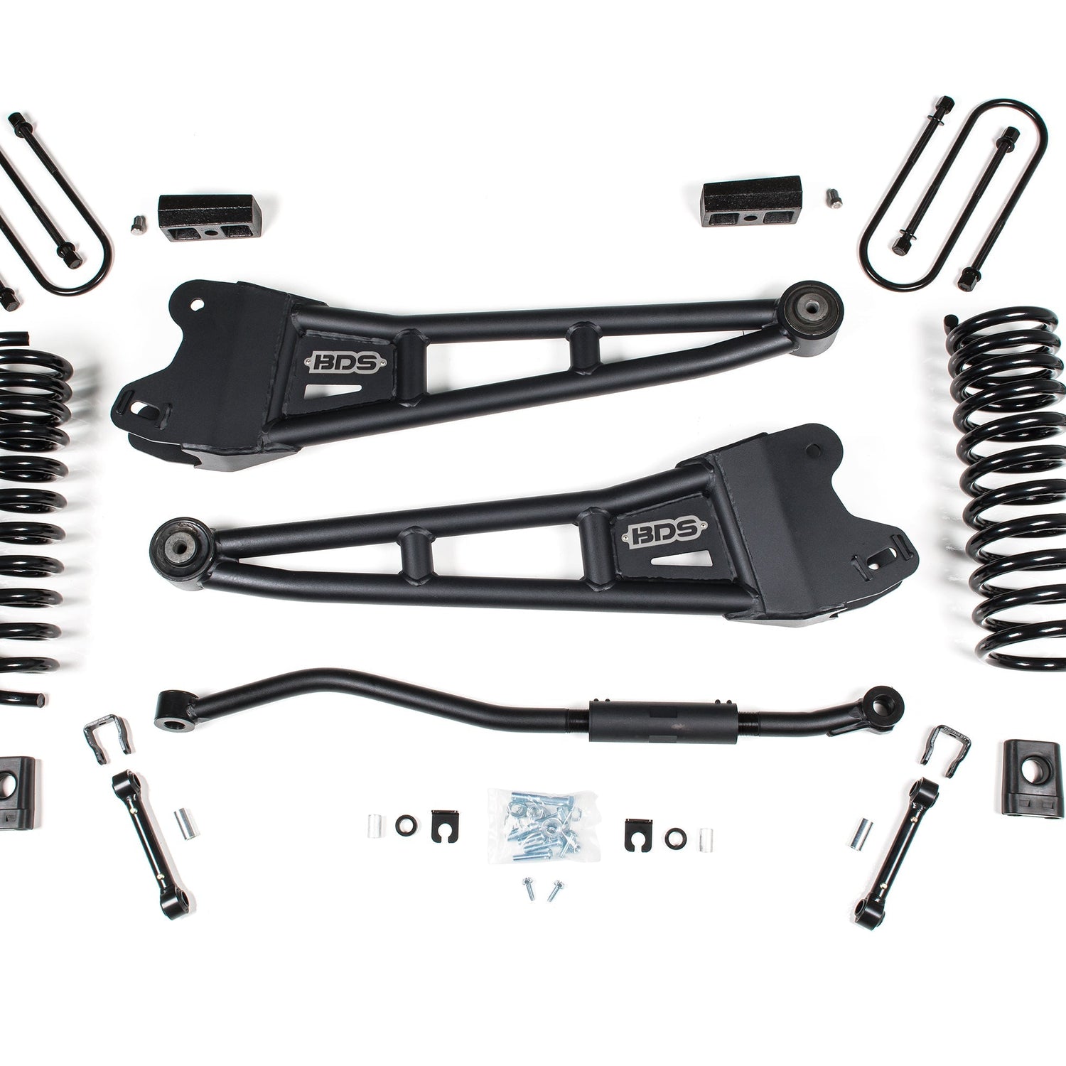 3-Inch Lift Kit w/ Radius Arm 2013-2018 Dodge Ram 3500 4WD Diesel - NX2 Nitro Series