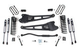 3-Inch Lift Kit w/ Radius Arm 2013-2018 Dodge Ram 3500 4WD Diesel - NX2 Nitro Series