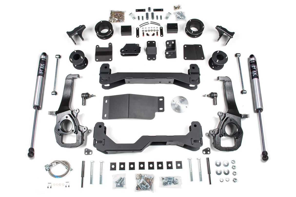 4-Inch Lift Kit for 2013-2018 Dodge Ram 1500 w/ Air Ride 4WD - FOX 2.0 Performance Series