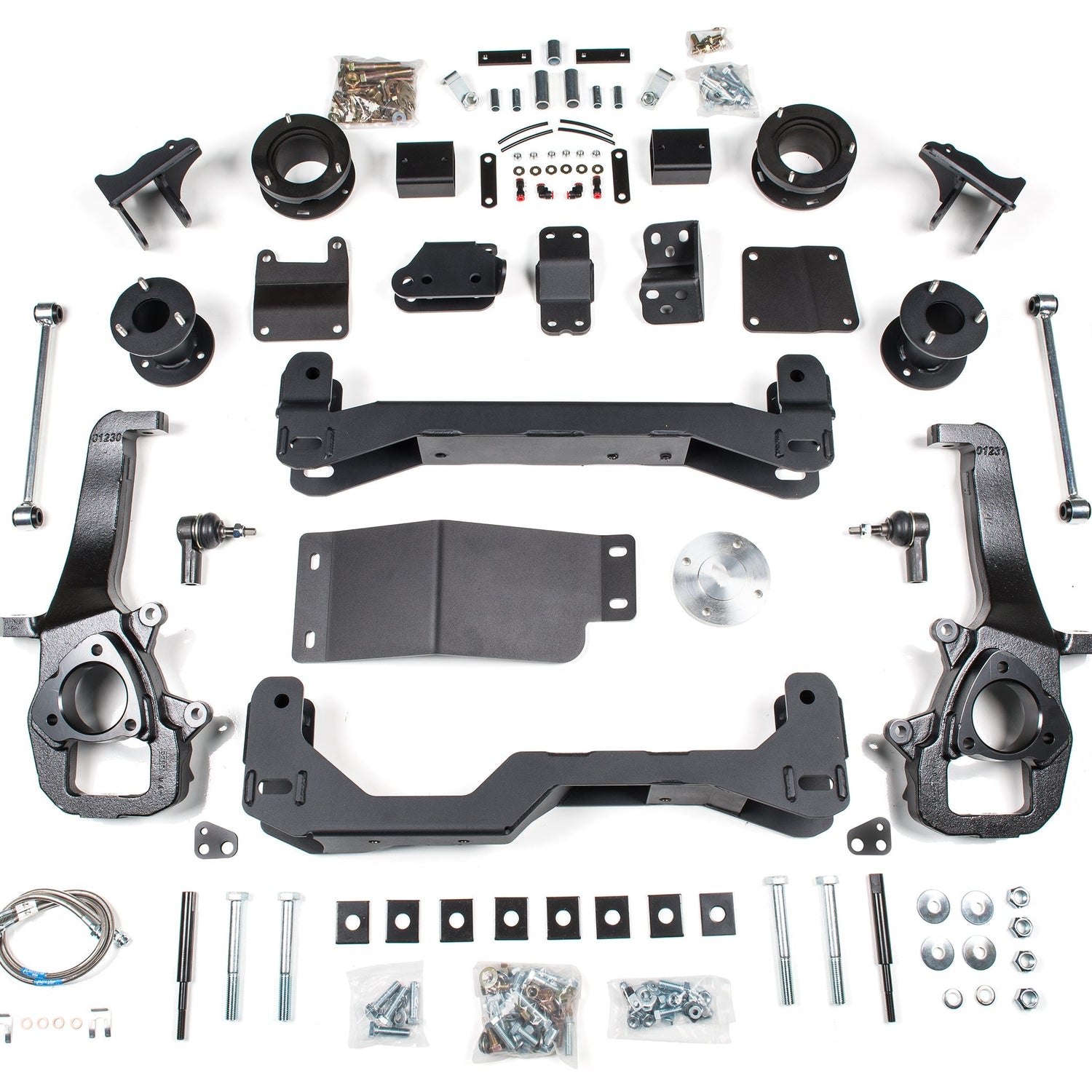 4-Inch Lift Kit for 2013-2018 Dodge Ram 1500 w/ Air Ride 4WD - NX2 Nitro Series