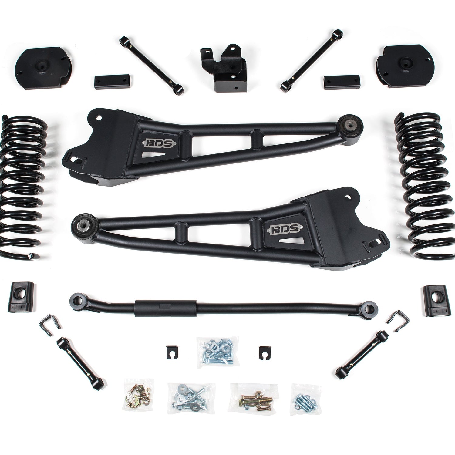 3-Inch Lift Kit w/ Radius Arm for 2014-2018 Dodge Ram 2500 4WD Diesel - FOX 2.0 Performance Series