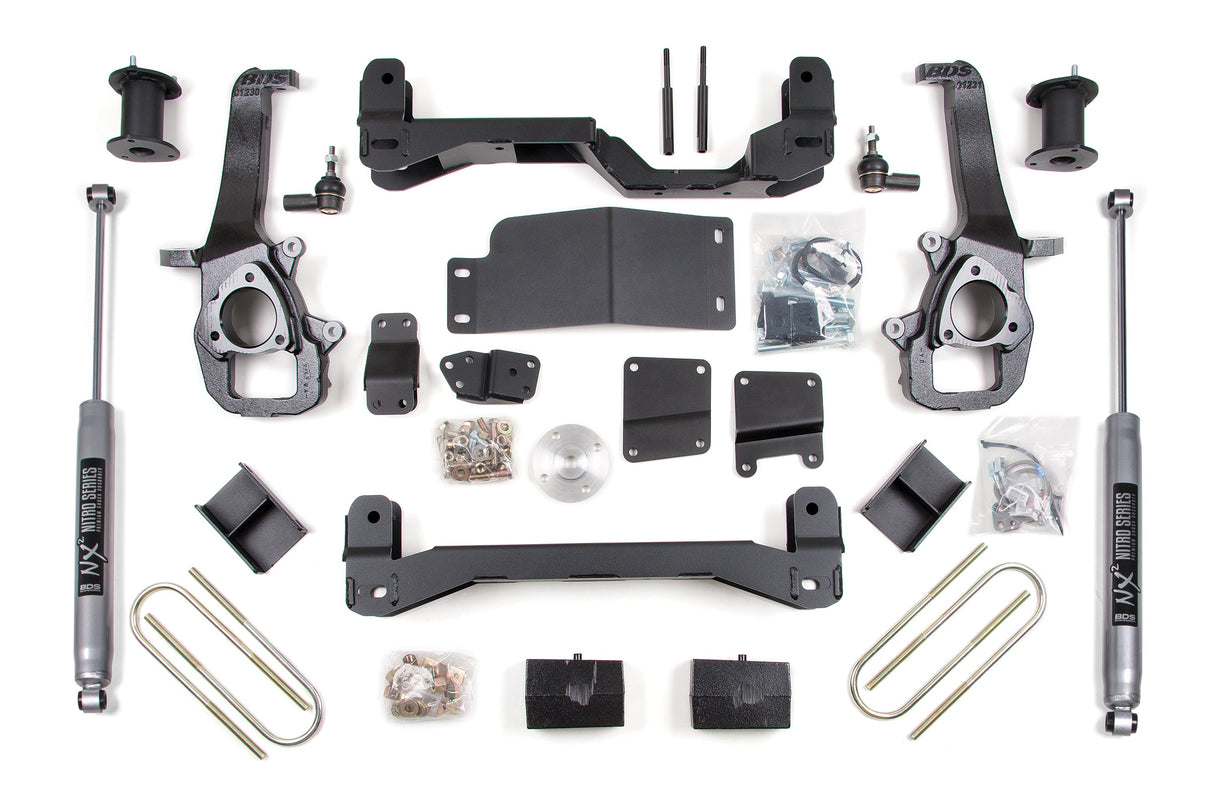 4-Inch Lift Kit for 2006-2008 Dodge Ram 1500 4WD