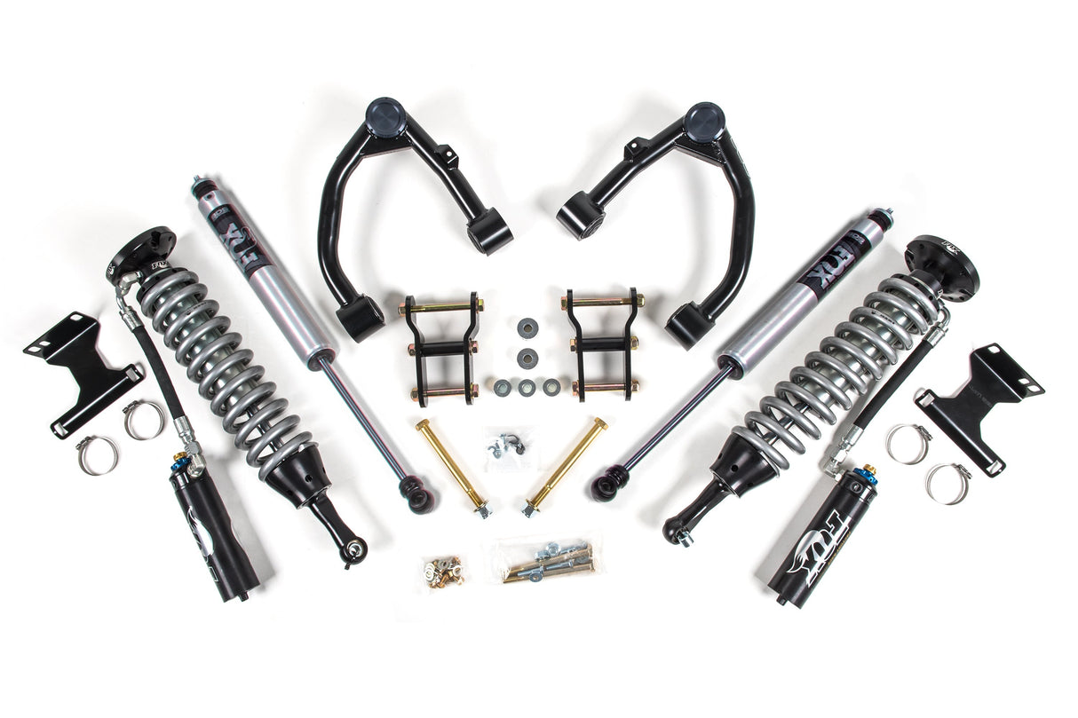 3-Inch Lift Kit - FOX 2.5 Coil-Over for 2007-2021 Toyota Tundra 2/4WD - FOX 2.5 Coil-Overs with DSC Adjuster