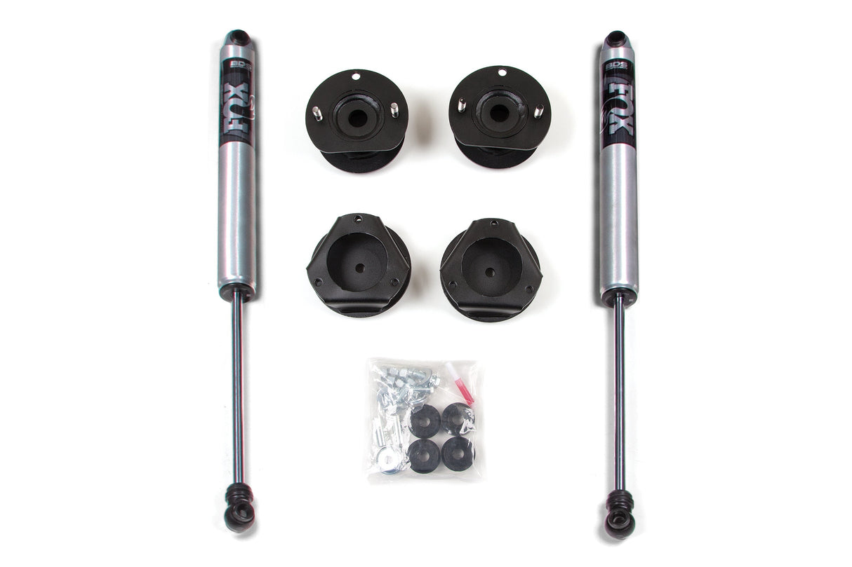 2-Inch Lift Kit for 2002-2009 Chevy Trailblazer + GMC Envoy - FOX 2.0 Performance Series