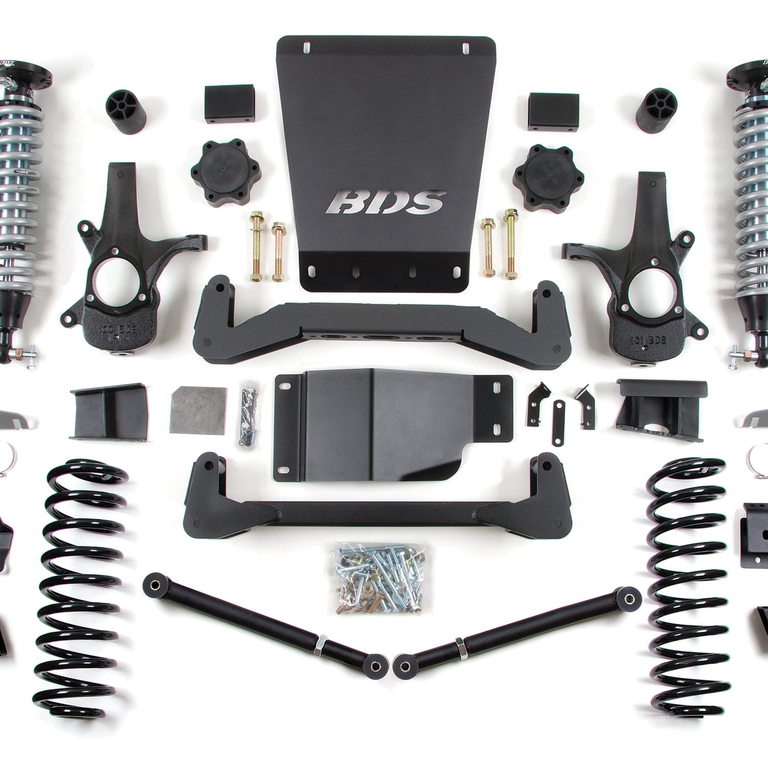6 Inch Lift Kit | FOX 2.5 Coil-Over | Chevy/GMC Avalanche, Surburban, Tahoe, or Yukon 1500 (07-14) 4WD