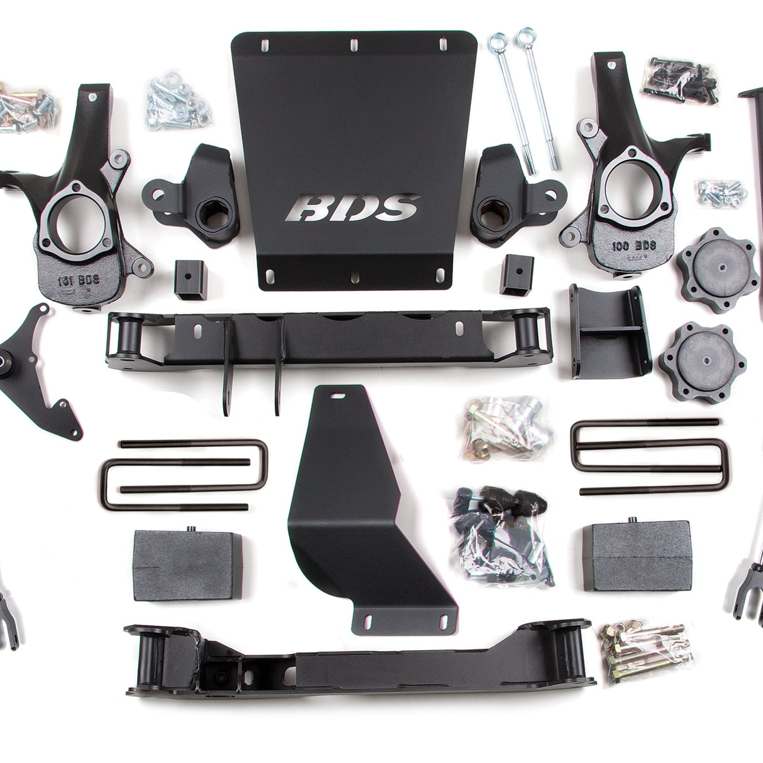 4.5-Inch Lift Kit for 1999-2006 Chevy Silverado + GMC Sierra 1500 4WD - 5 Inch Block Kit