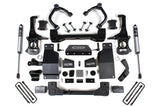 4-Inch Lift Kit for 2019-2024 Chevy Silverado + GMC Sierra 1500 4WD Diesel - FOX 2.0 Performance Series