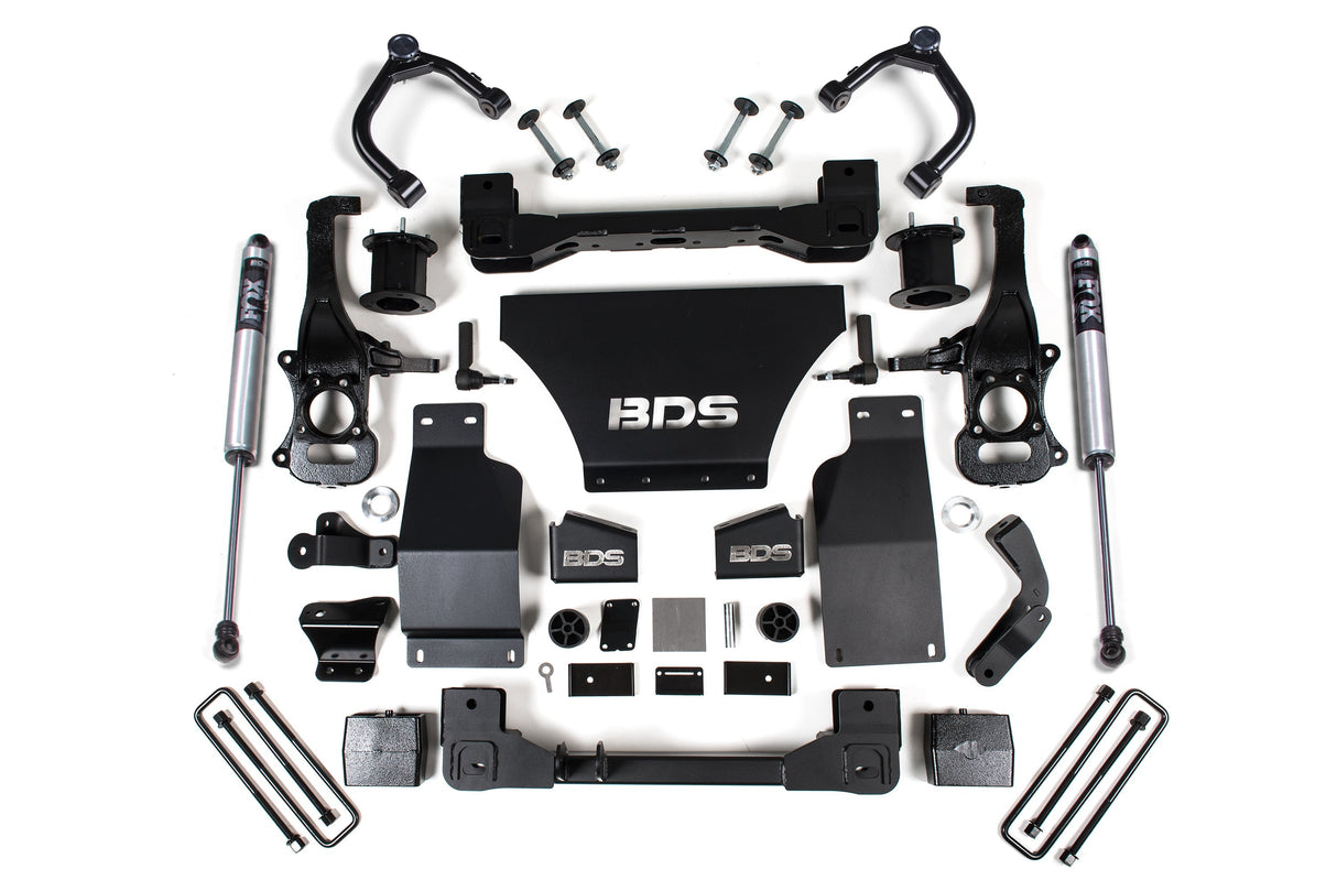 4-Inch Lift Kit for 2019-2024 Chevy Trail Boss + GMC AT4 1500 4WD Gas - NX2 Nitro Series