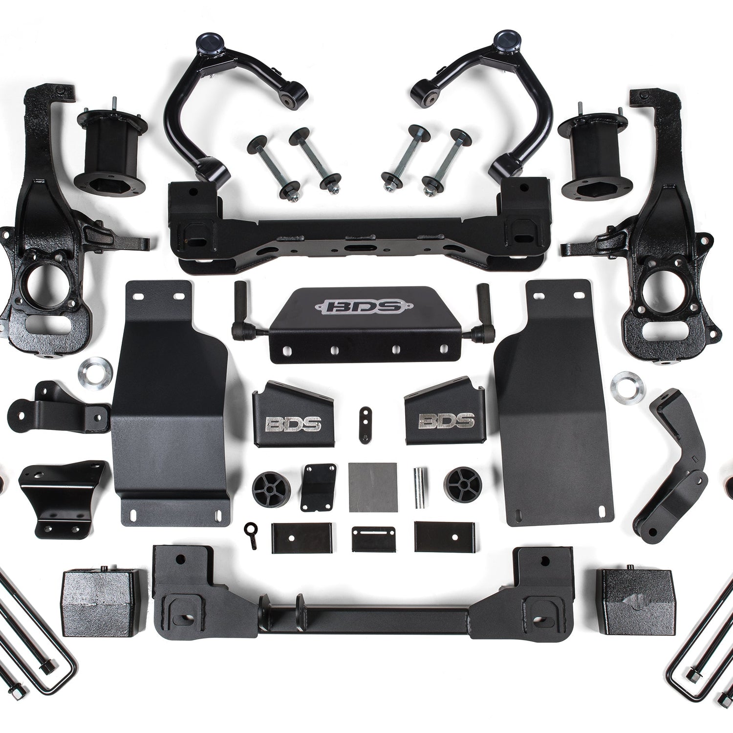 BDS 6-Inch Lift Kit - Adaptive Ride Control Only for 2019-2024 Chevy Silverado High Country + GMC Denali 1500 4WD Diesel