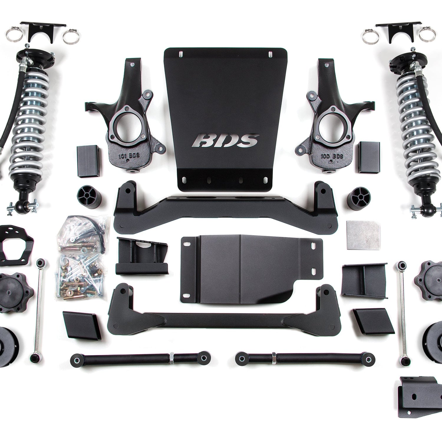 FOX 2.5 Coil-Over for 2007-2014 Chevy/GMC Avalanche + Surburban + Tahoe + Yukon 1500 4WD - FOX 2.5 Coil-Overs with DSC Adjuster