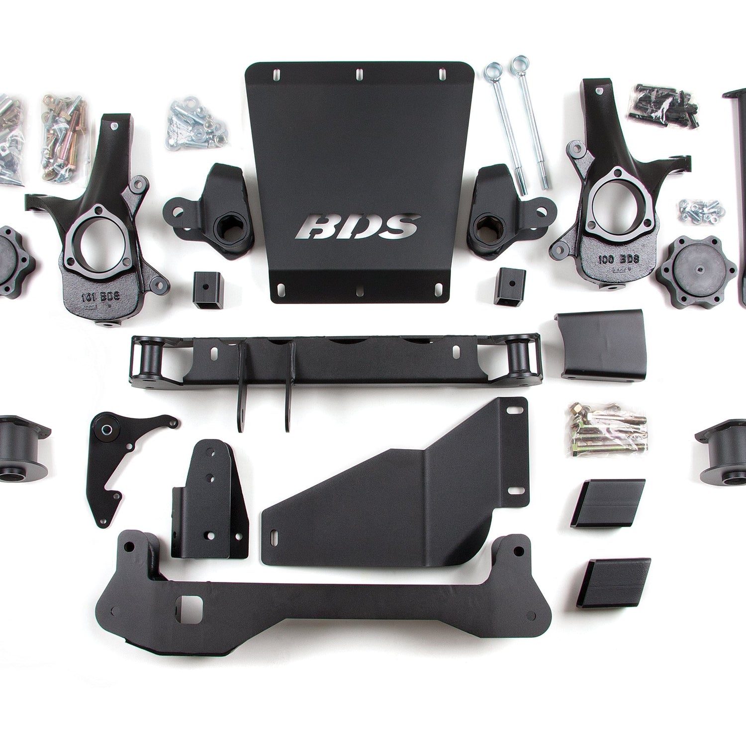 4-Inch Lift Kit for 2000-2006 Chevy/GMC Avalanche + Surburban + Tahoe + Yukon 1500 4WD - FOX 2.0 Performance Series