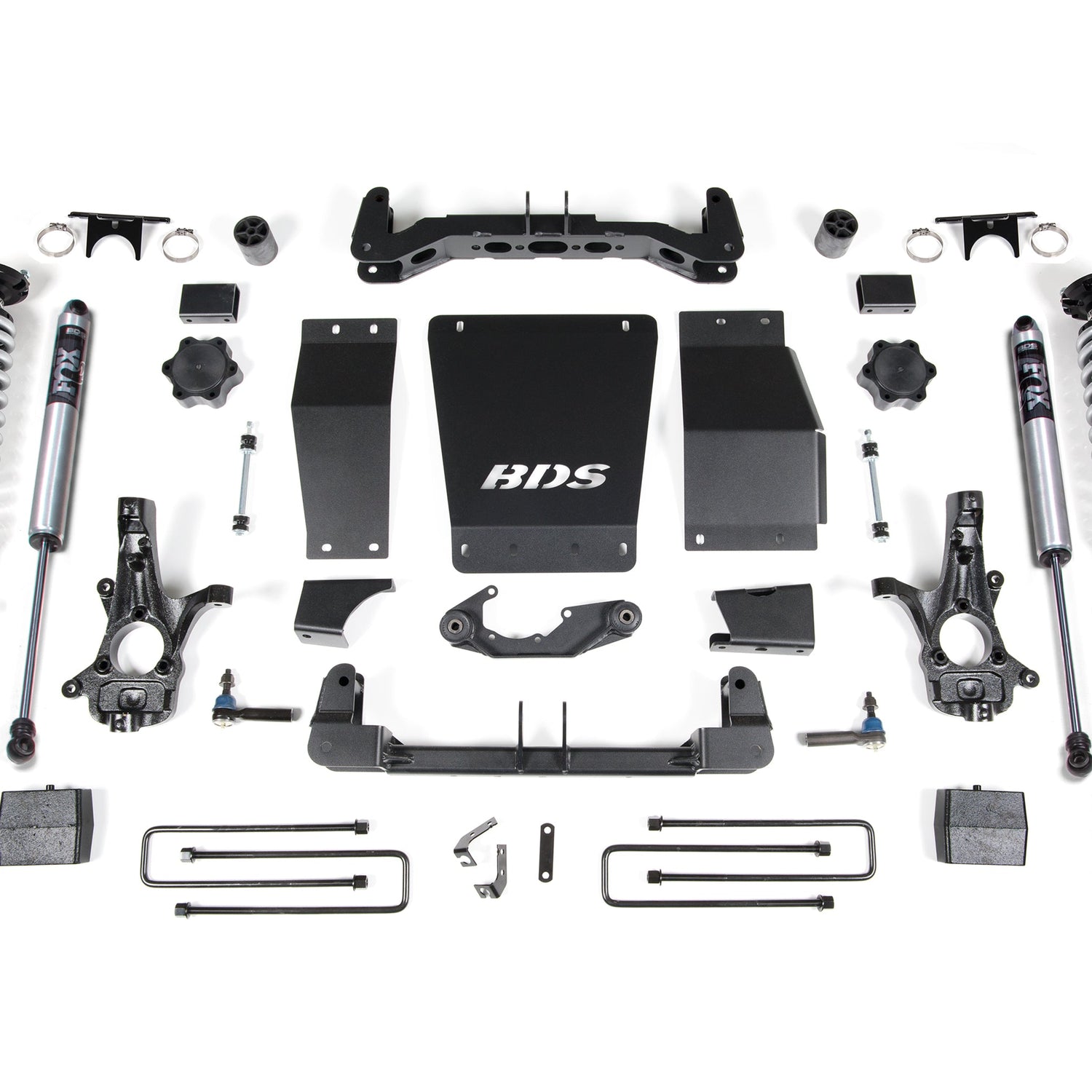 6-Inch Lift Kit - FOX 2.5 Coil-Over for 2014-2018 Chevy Silverado + GMC Sierra 1500 4WD