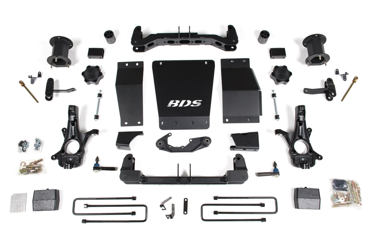6-Inch Lift Kit - Magneride Equipped for 2014-2018 GMC Sierra 1500 4WD - Cast Steel