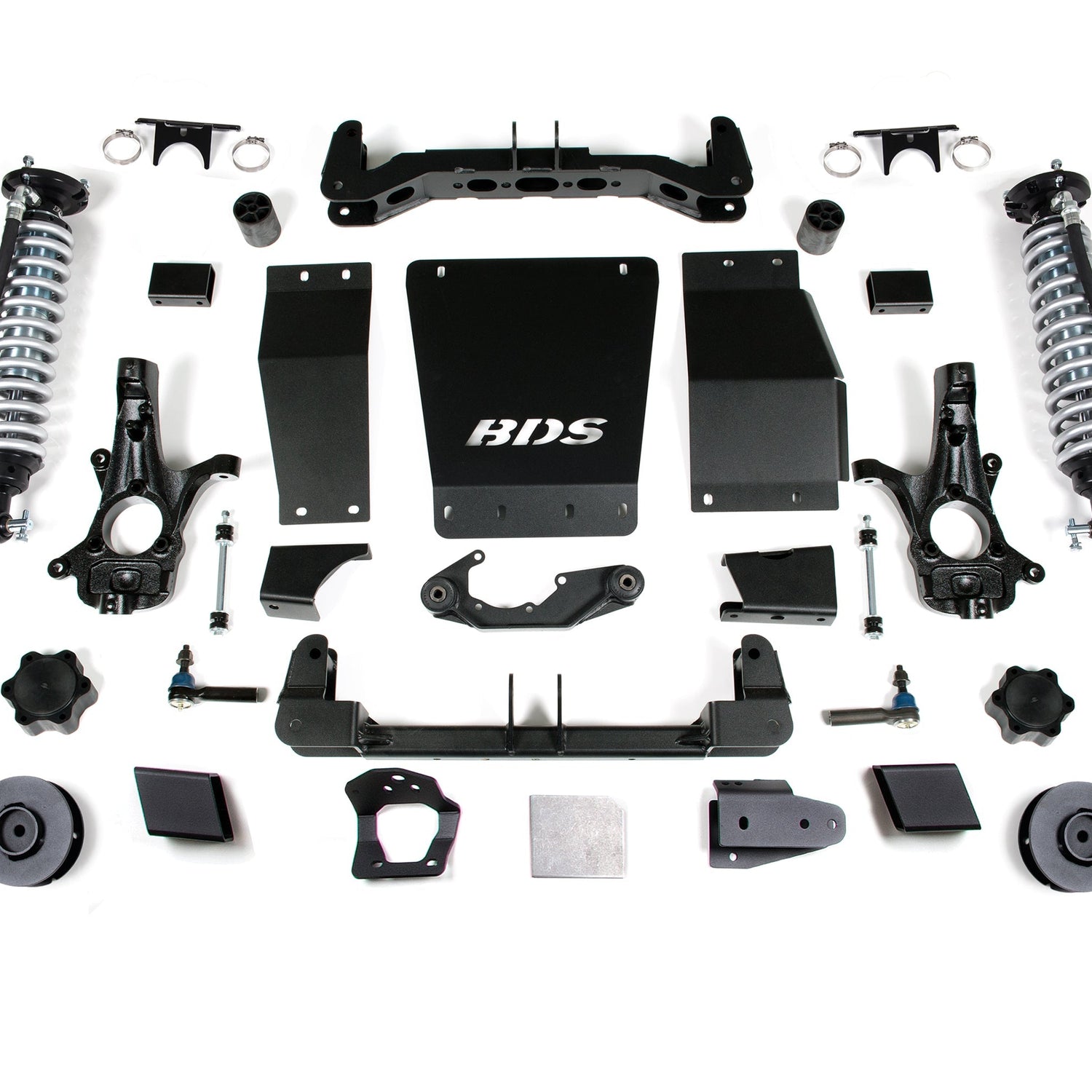 4-Inch Lift Kit w/ FOX 2.5 Coilovers for 2015-2019 Chevy/GMC Suburban, Tahoe, Yukon/XL 1500 4WD - Cast Steel