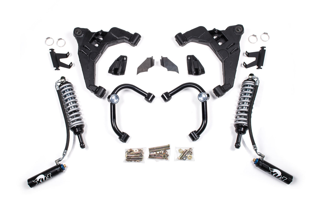 2.5 Coil-Over Conversion Upgrade - 6.5-Inch Lift - Factory Series for 2011-2019 Chevy Silverado + GMC Sierra 2500HD/3500HD 4WD Diesel FOX