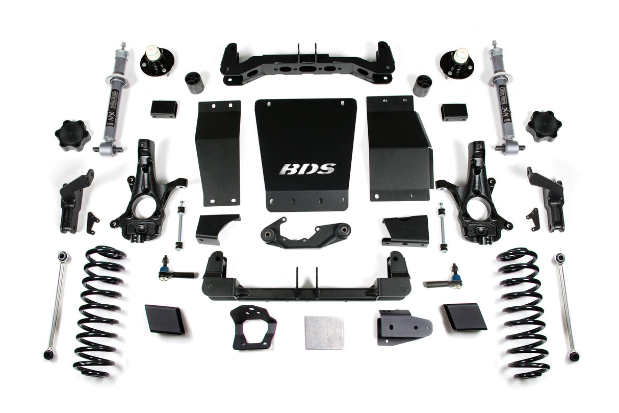 6-Inch Lift Kit - Autoride Equipped for 2015-2019 Chevy/GMC Suburban, Tahoe, Yukon/XL 1500 4WD - Cast Steel