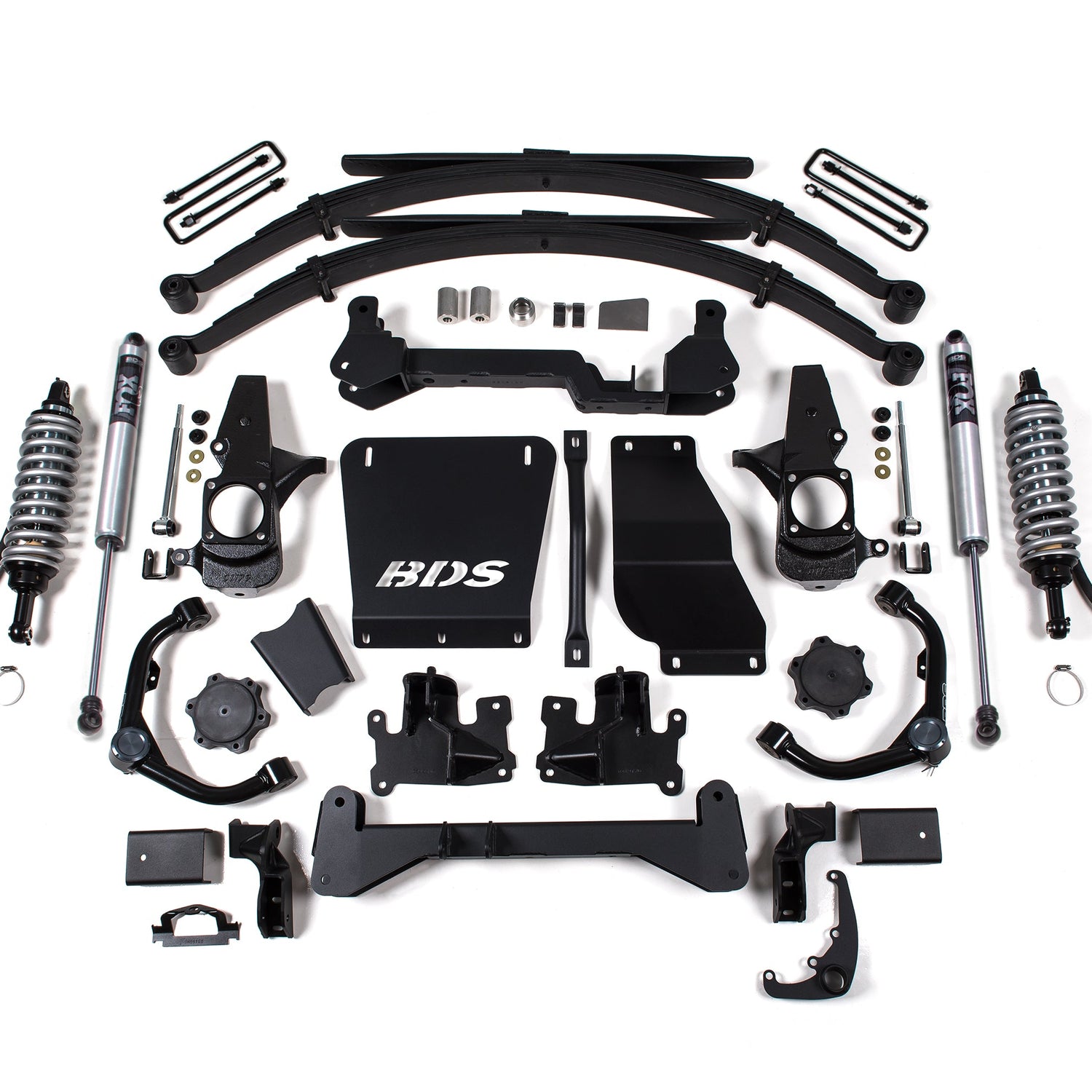 6.5-Inch Lift Kit - FOX 2.5 Coil-Over Conversion for 2001-2010 Chevy Silverado + GMC Sierra 2500HD/3500HD Diesel