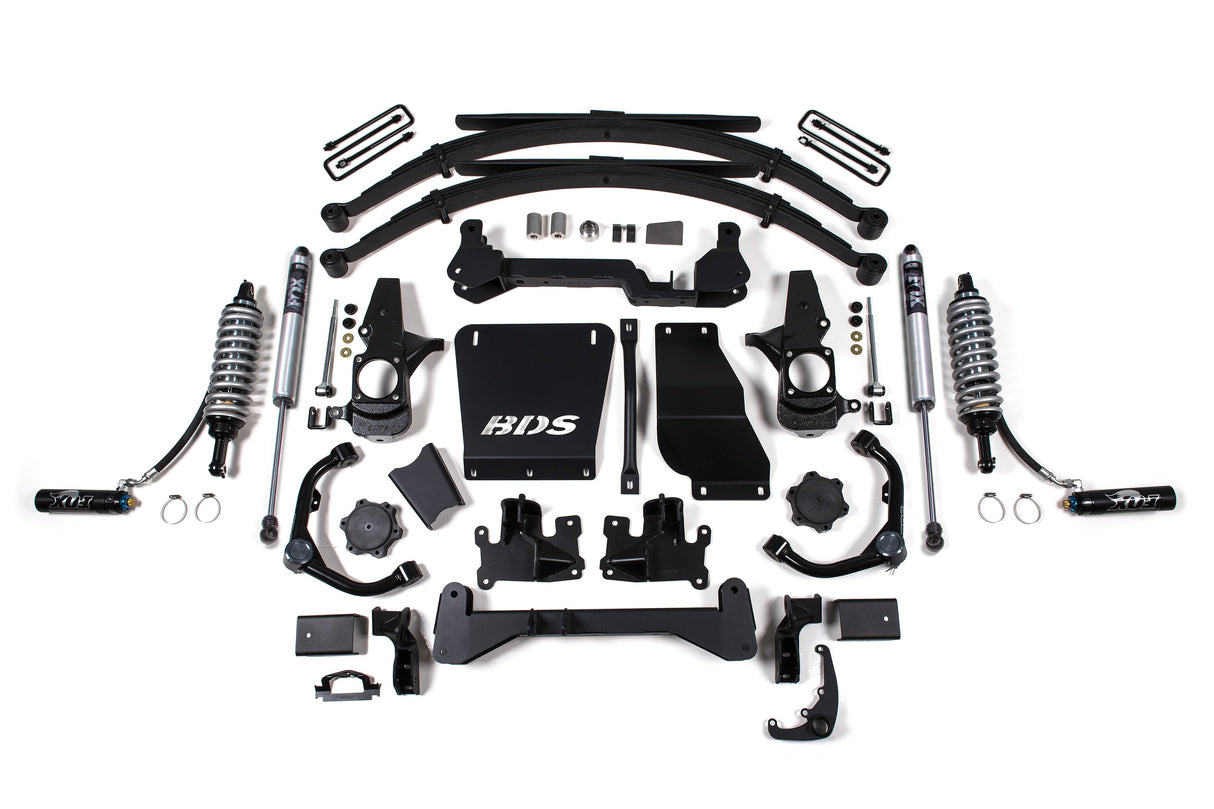 6.5-Inch Lift Kit - FOX 2.5 Coil-Over Conversion for 2001-2010 Chevy Silverado + GMC Sierra 2500HD/3500HD Diesel