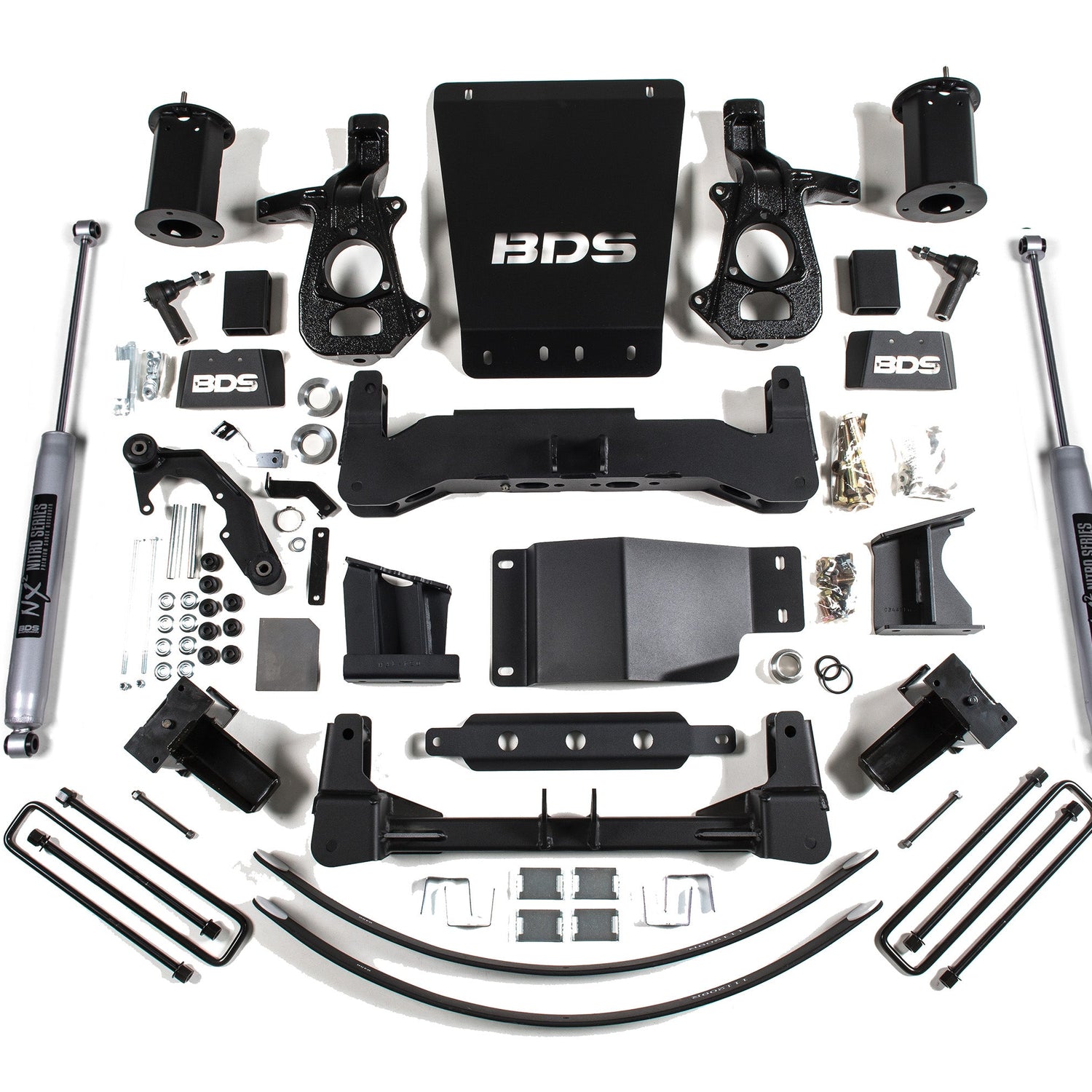 8-Inch Lift Kit for 2014-2018 Chevy Silverado + GMC Sierra 1500 4WD