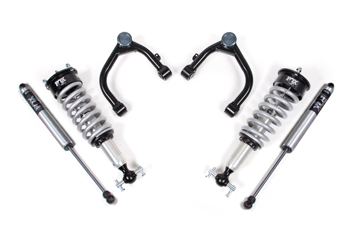 BDS 2-Inch Lift Kit FOX 2.0 Coil-Over for 2019-2024 Chevy Silverado + GMC Sierra 1500 4WD