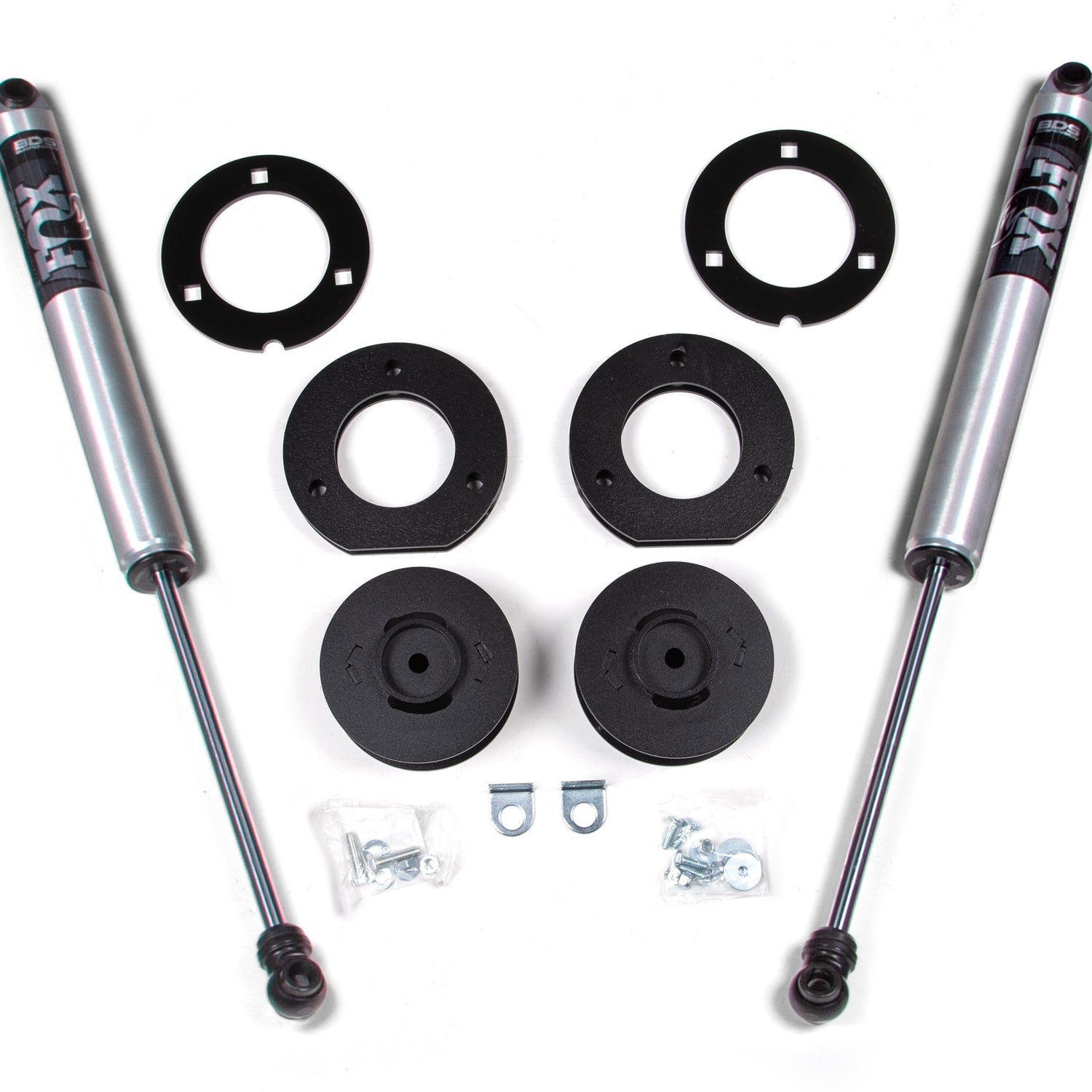 2-Inch Lift Kit for 2007-2019 Chevy/GMC Avalanche, Suburban, Tahoe, Yukon/XL 1500 4WD - NX2 Nitro Series