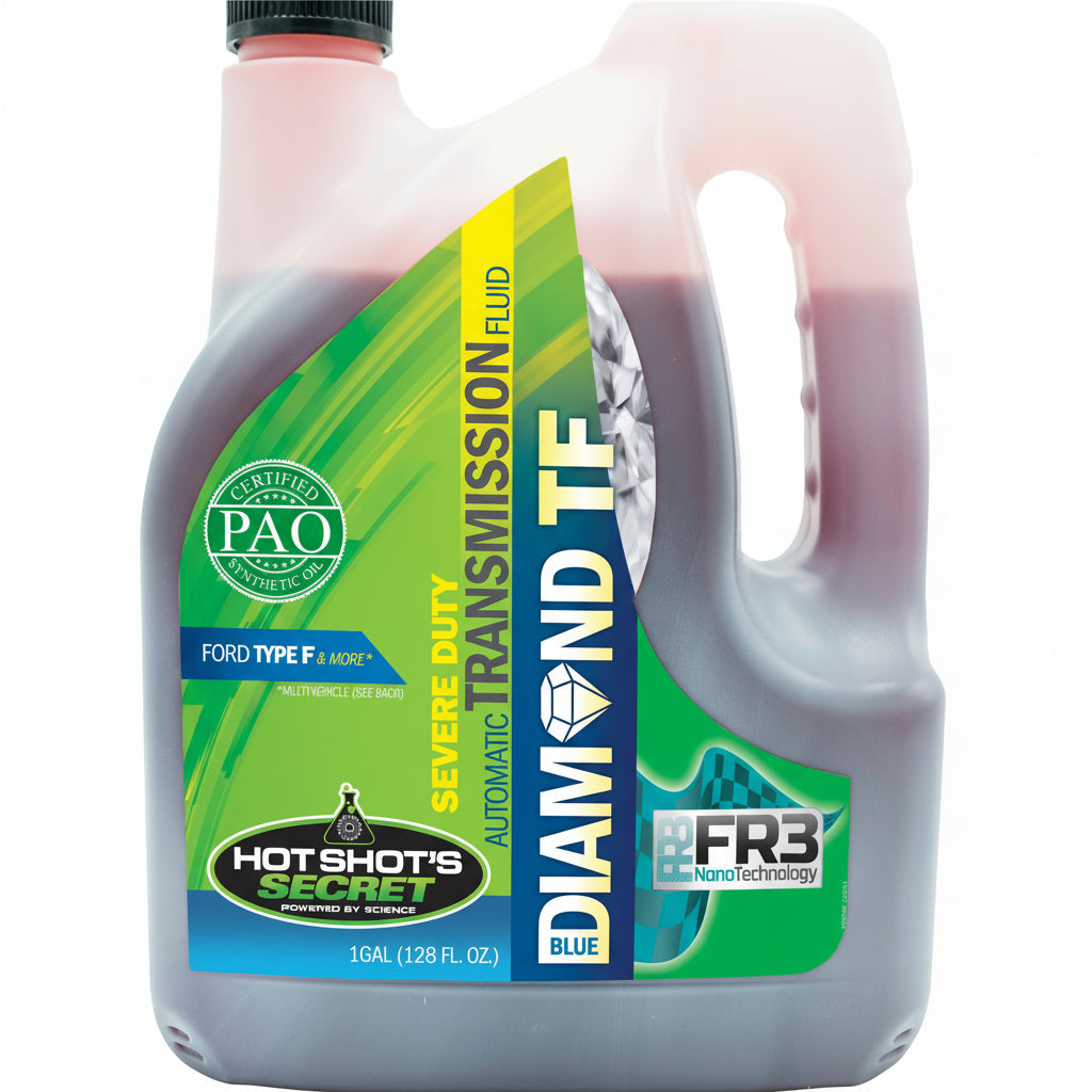 Hot Shot's Secret BLUE DIAMOND TRANSMISSION FLUID Type F - 1 GALLON