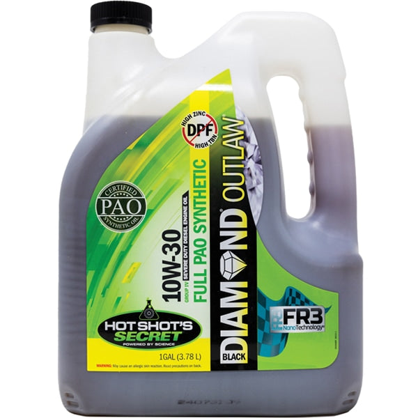 Hot Shot's Secret Black Diamond OUTLAW Engine Oil 10w30