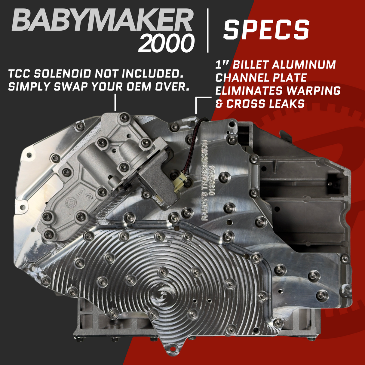 68RFE High Performance Valve Body 2019-2024 Aka "BabyMaker 2000"