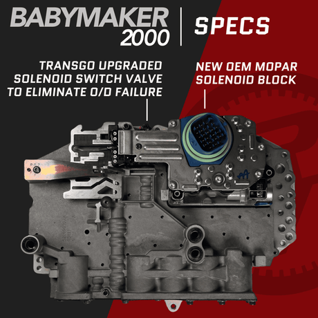 68RFE High Performance Valve Body 2019-2024 Ram 2500/3500
