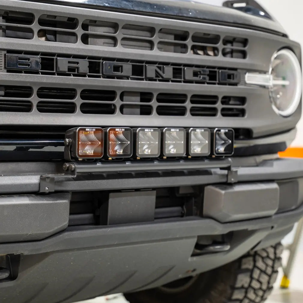 Borne Off-Road 2021+ Ford Bronco Direct Fit Light Pods - Standard Bumper - Kit of 6