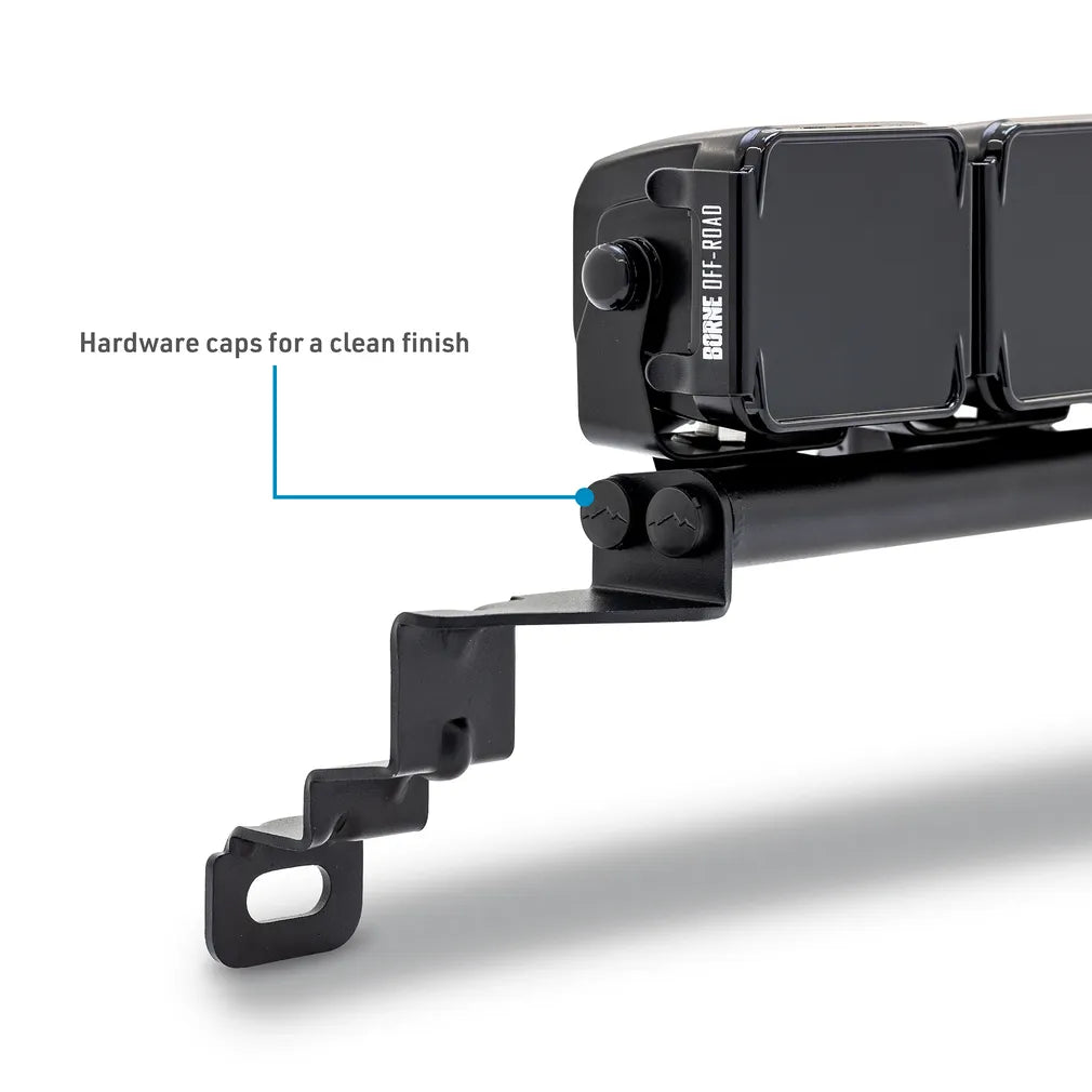 Borne Off-Road 2021+ Ford Bronco Direct Fit Light Pods - Standard Bumper - Kit of 6 - Up
