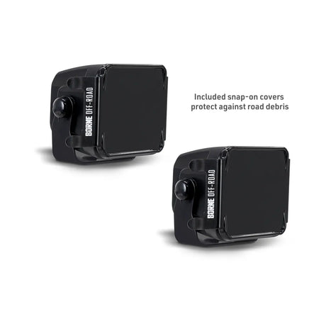 Borne Off-Road 2021+ Ford Bronco Direct Fit Light Pods - Standard Bumper - Kit of 6 - Up