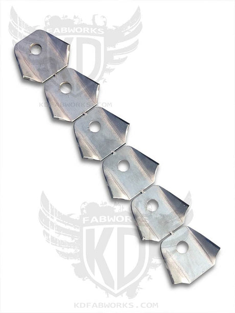 KD Fabworks Trick Tabs - 1/4'' hole - Set of 6