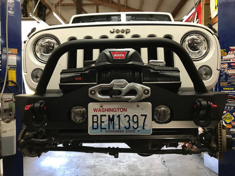 KD Fabworks License Plate Mount for Hawse Fairleads