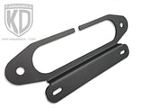 KD Fabworks License Plate Mount for Hawse Fairleads