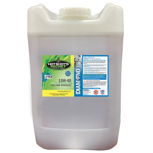 Hot Shot's Secret Blue Diamond PAO Engine Oil – 15W40