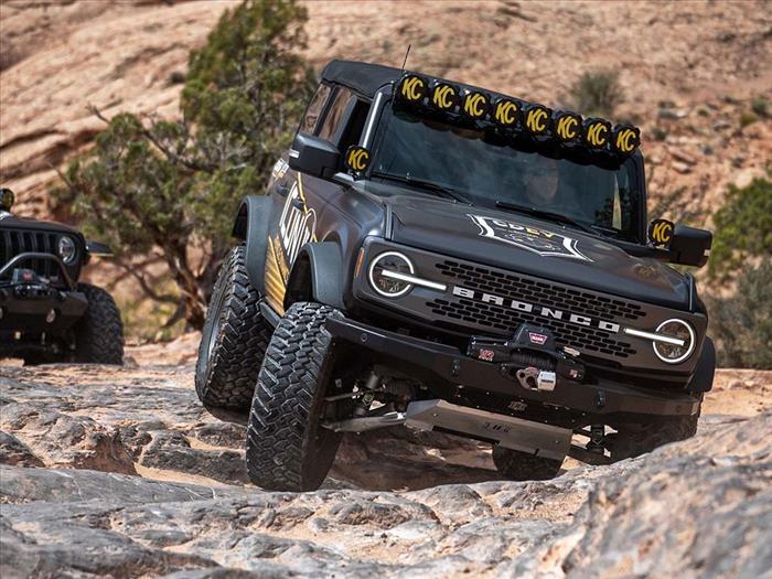 ICON 2021-2023 Bronco HOSS 2.0 Pkg 0-2" Lift Stage 2 Suspension System, Tubular