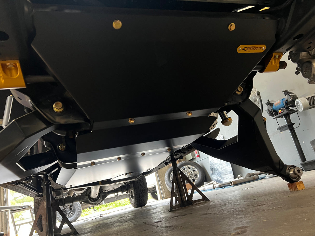 Kibbetech - 2011+ GM 2500/3500 Transmission Skid Plate