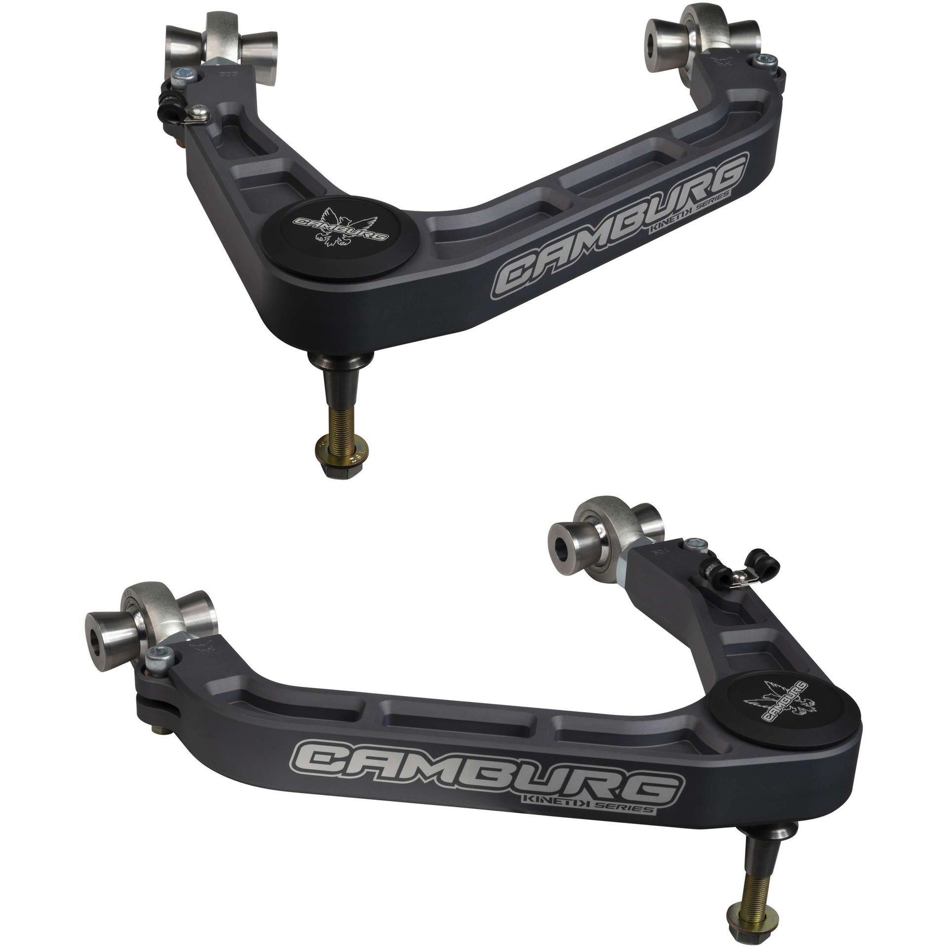 Camburg Engineering 2WD/4WD 2019-2024 Chevrolet Silverado 1500 | GMC Sierra 1500 Gray KINETIK Series Control Arm Kit