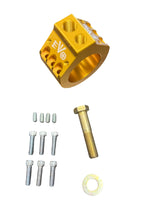 EVO MFG 2" Tie Rod Clamp, Stabilizer or Ram Gold Anodize