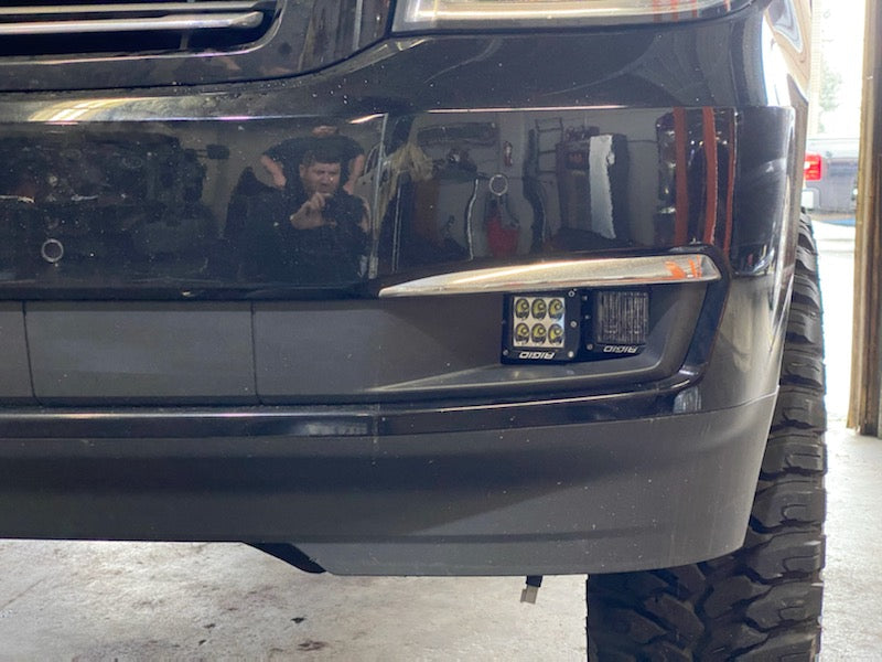 KD Fabworks 2015-2019 GM Tahoe/Yukon/Suburban Dual Light Mount