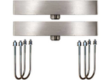 Carli 94-02 Ram 2500 03-18 Ram 3500 U-Bolt Kit - 4in Axle Tube