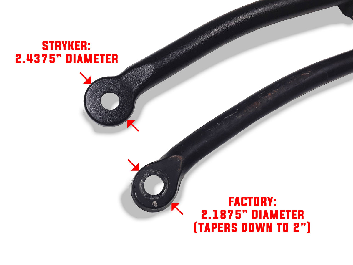0-4" (or 5-8" when paired with drop bracket) Lift Height Adjustable Track Bar for 2017-2026 Ford F450/F550 Super Duty 4WD