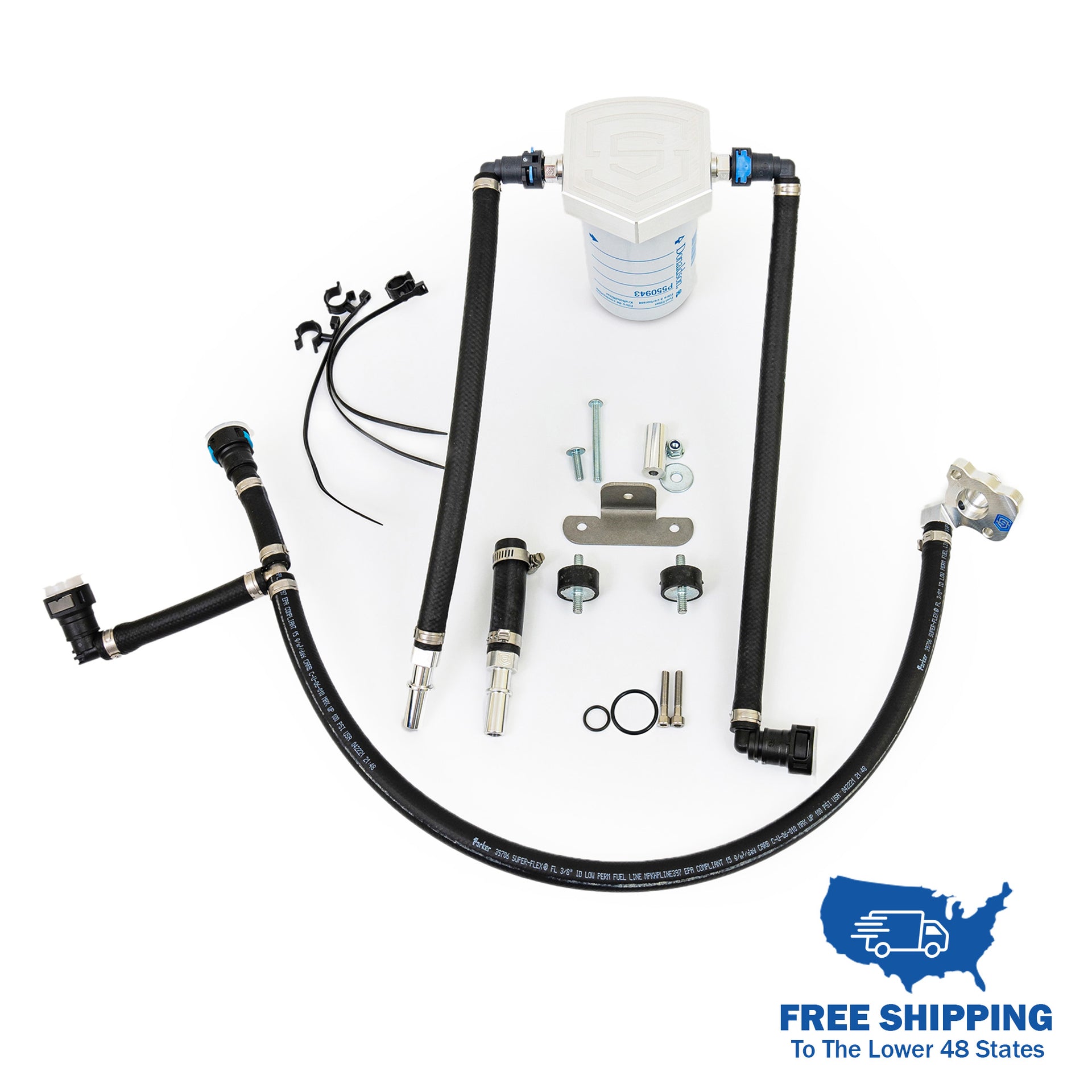 S&S Diesel Gen2.1 CP4 Disaster Prevention Bypass Kit Ford 2011-2025 6.7L Powerstroke