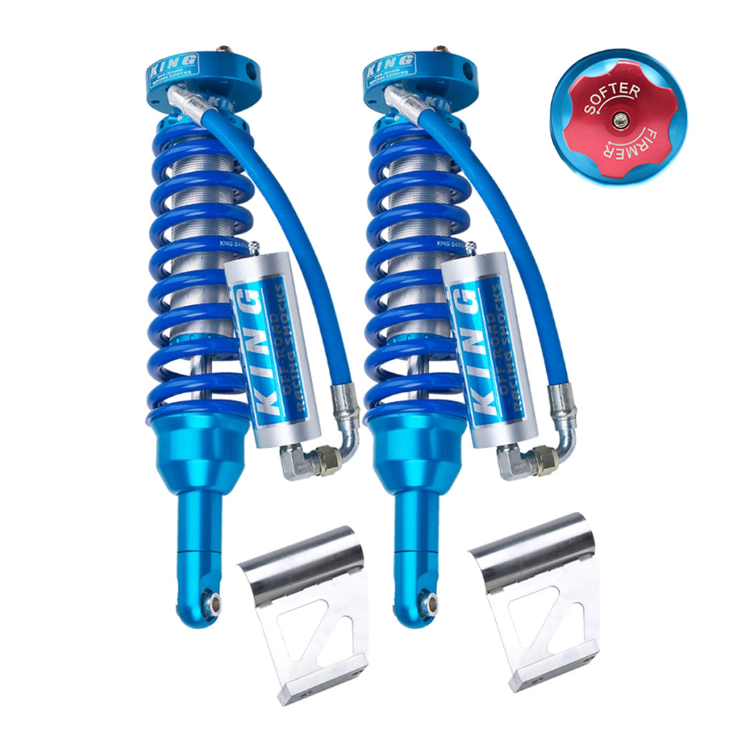 King Shocks 4Runner (10+) Front 2.5 DIA. Remote Reservoir Coil-Over w/ Adjuster (PAIR)